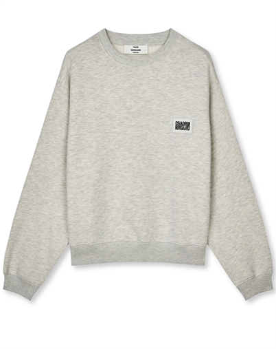 Mads Nørgaard - Standard Taylor Sweatshirt - Light Grey Melange
